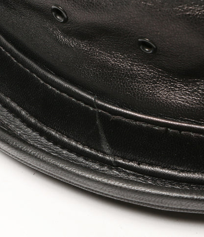 NEW YORK HAT ハット レザー ブラック メンズ SIZE XXL ニューヨークハット