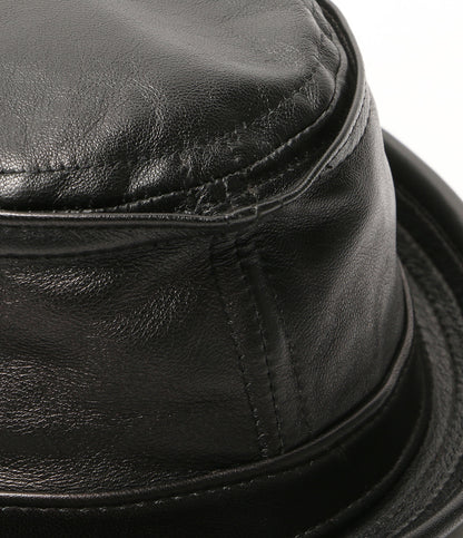 NEW YORK HAT ハット レザー ブラック メンズ SIZE XXL ニューヨークハット