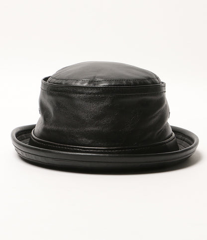 NEW YORK HAT ハット レザー ブラック メンズ SIZE XXL ニューヨークハット
