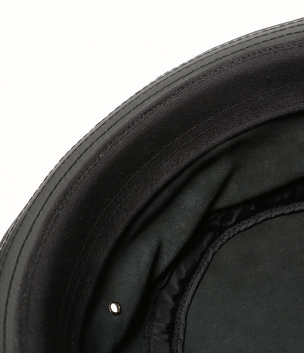 NEW YORK HAT ハット レザー ブラック メンズ SIZE L ニューヨークハット