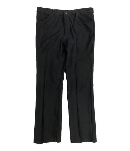 wrangler パンツ ランチャー フレア POLYESTER BLK メンズ SIZE 38X32 ラングラー