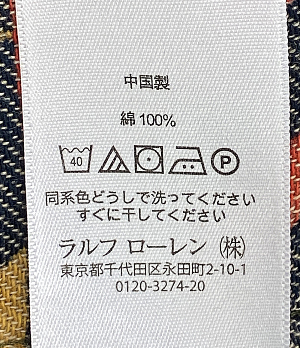 POLO COUNTRY RALPH LAUREN ネイティブ柄 JACQUARD シャツジャケット チンスト メンズ SIZE M ポロカントリー ラルフローレン