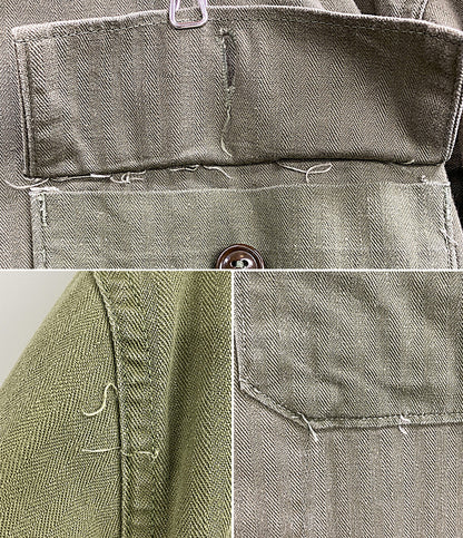 U.S.ARMY ユーエスアーミー 40~50s M-47 HBTジャケット メンズ SIZE -