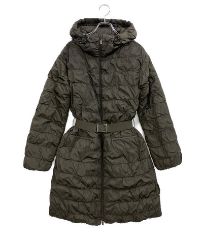 MONCLER ベルト付ダウンコート レディース SIZE - モンクレール