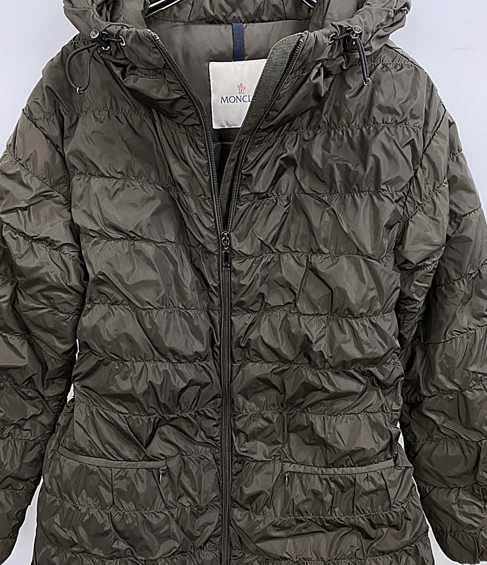 MONCLER ベルト付ダウンコート レディース SIZE - モンクレール