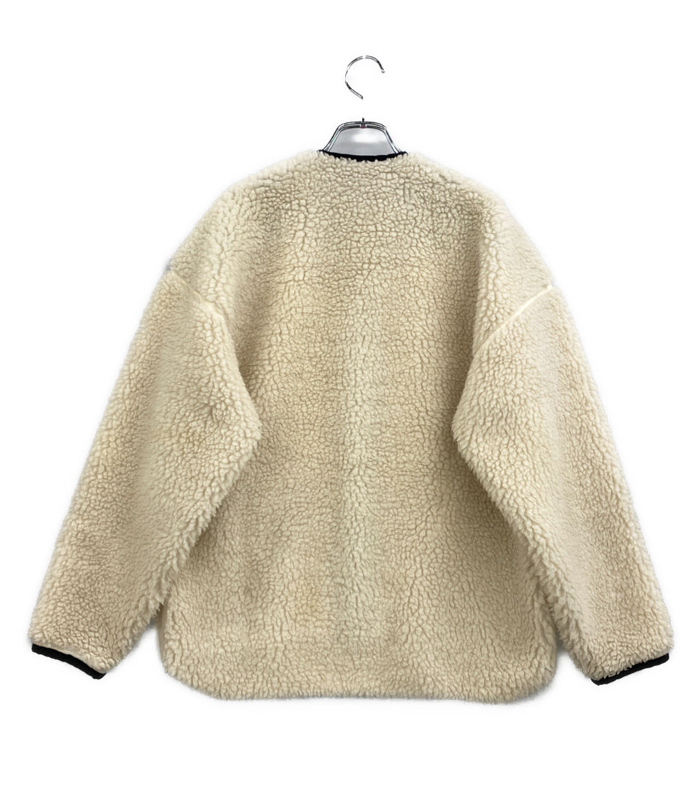 HYKE フリースジャケット オフホワイト 212-17176 012 レディース SIZE 1 ハイク