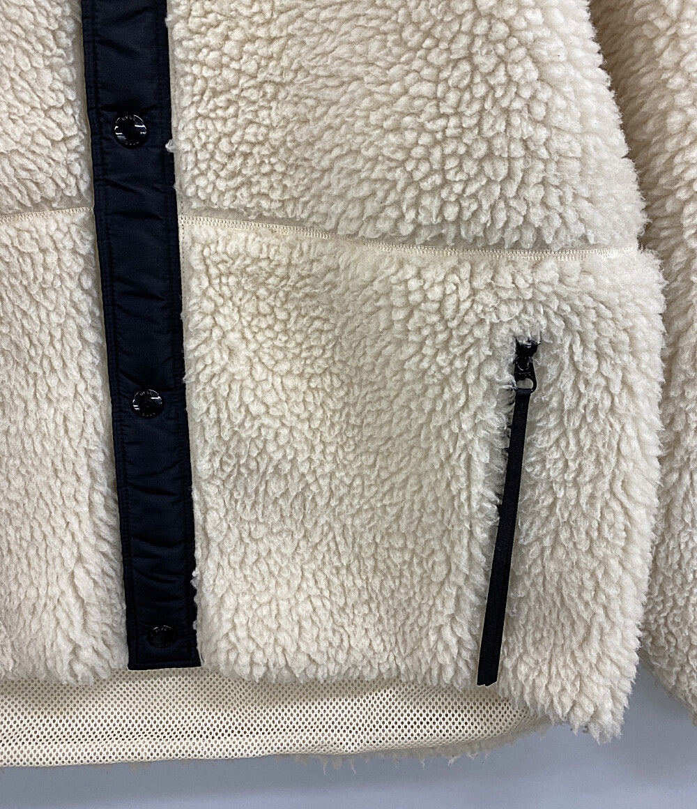 HYKE フリースジャケット オフホワイト 212-17176 012 レディース SIZE 1 ハイク
