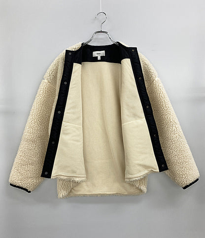 HYKE フリースジャケット オフホワイト 212-17176 012 レディース SIZE 1 ハイク