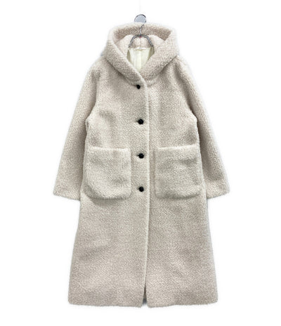 yori ボアコート ホワイト レディース SIZE 38 ヨリ