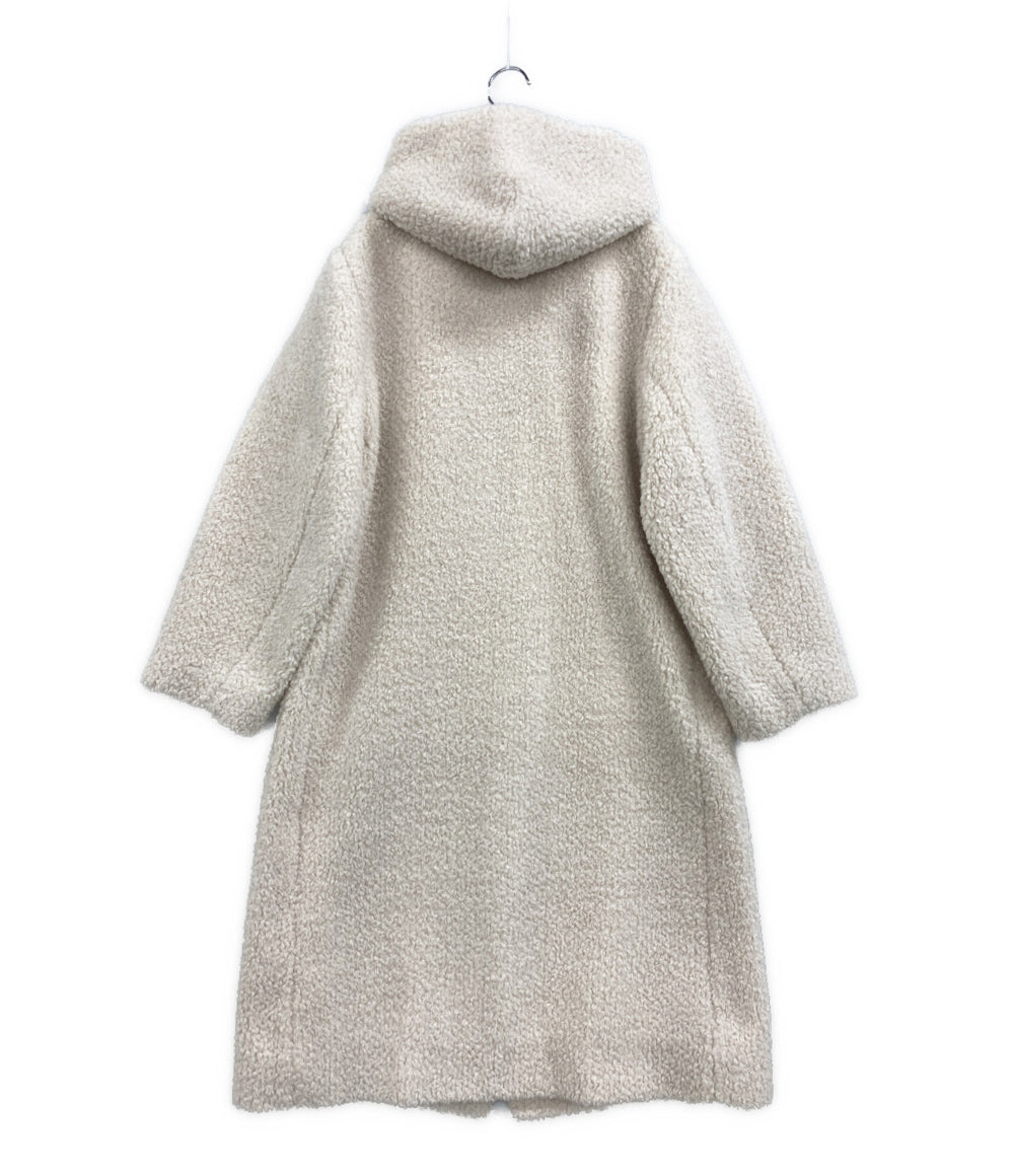 yori ボアコート ホワイト レディース SIZE 38 ヨリ
