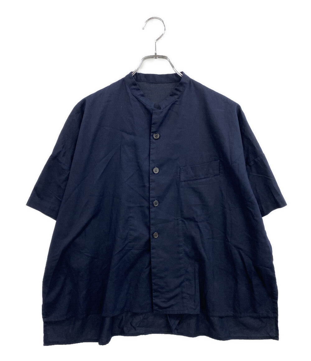 Y's 半袖シャツ ワイドシャツ ネイビー YZ-B81-003 レディース SIZE 2 ワイズ