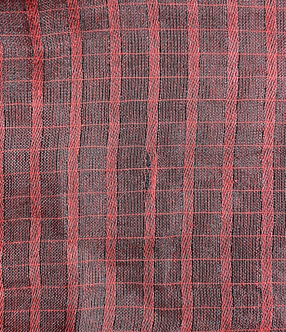ISSEY MIYAKE me スカート RED チェック MI04FG511 レディース SIZE - ミー イッセイミヤケ
