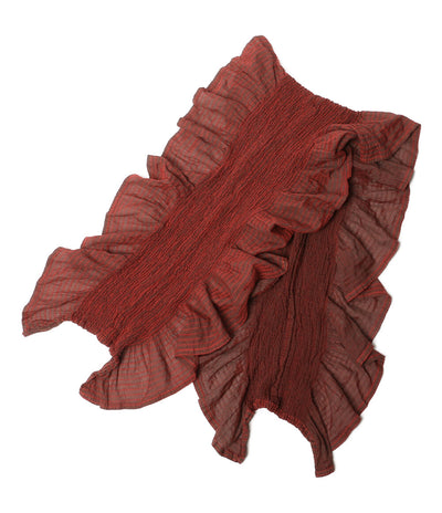ISSEY MIYAKE me ストール MI04AD601 チェック シャーリング MI04AD601 レディース SIZE - ミー イッセイミヤケ
