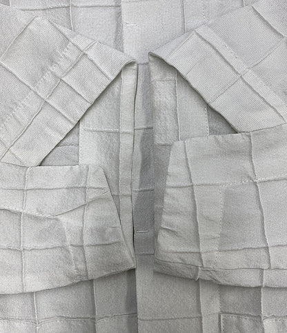 ISSEY MIYAKE 長袖シャツ ホワイト IM41FC507 レディース SIZE 2 イッセイミヤケ
