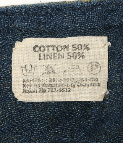 KAPITAL ストール スヌード インディゴ レディース キャピタル