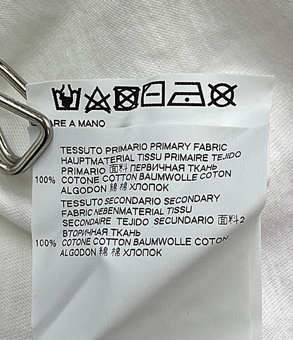 美品 Maison Margiela 半袖Ｔシャツ エイズT ホワイト 2019 S30GJ0007 メンズ SIZE M メゾンマルジェラ