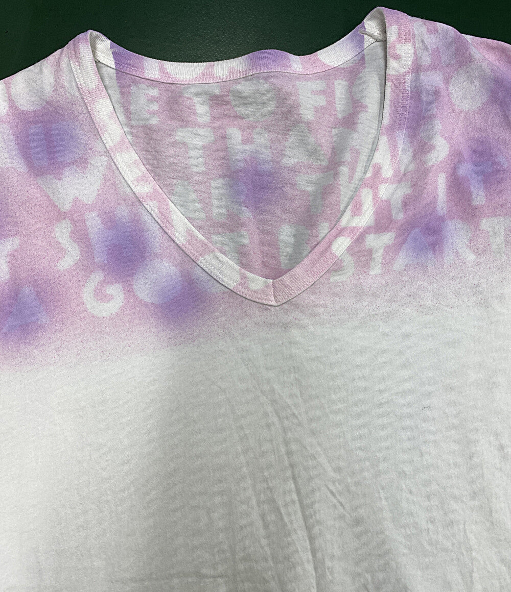 美品 Maison Margiela 半袖Ｔシャツ エイズT ホワイト 2019 S30GJ0007 メンズ SIZE M メゾンマルジェラ