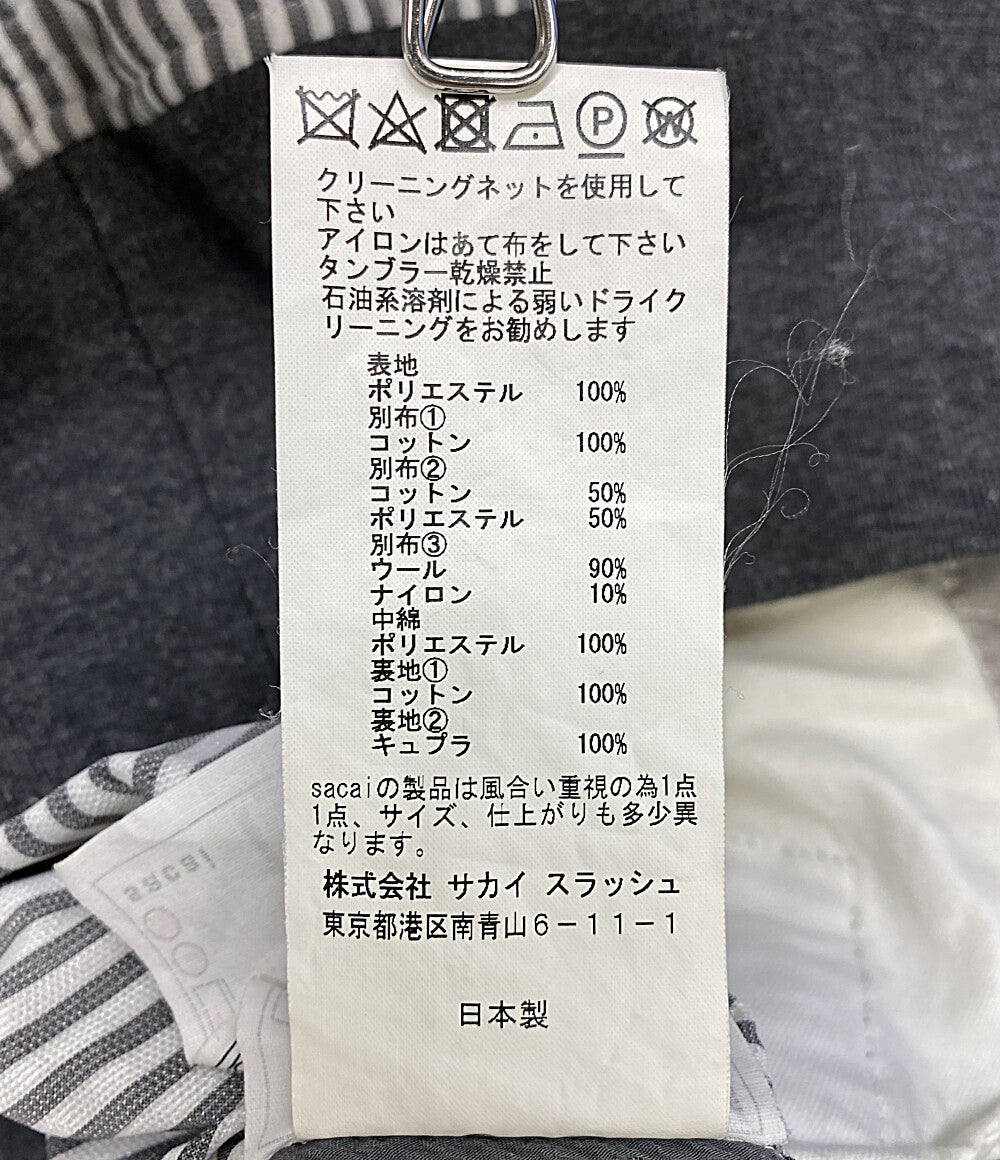 sacai ブルゾン ストライプ Bomber Jacket Stripe 17-01294m メンズ SIZE 3 サカイ