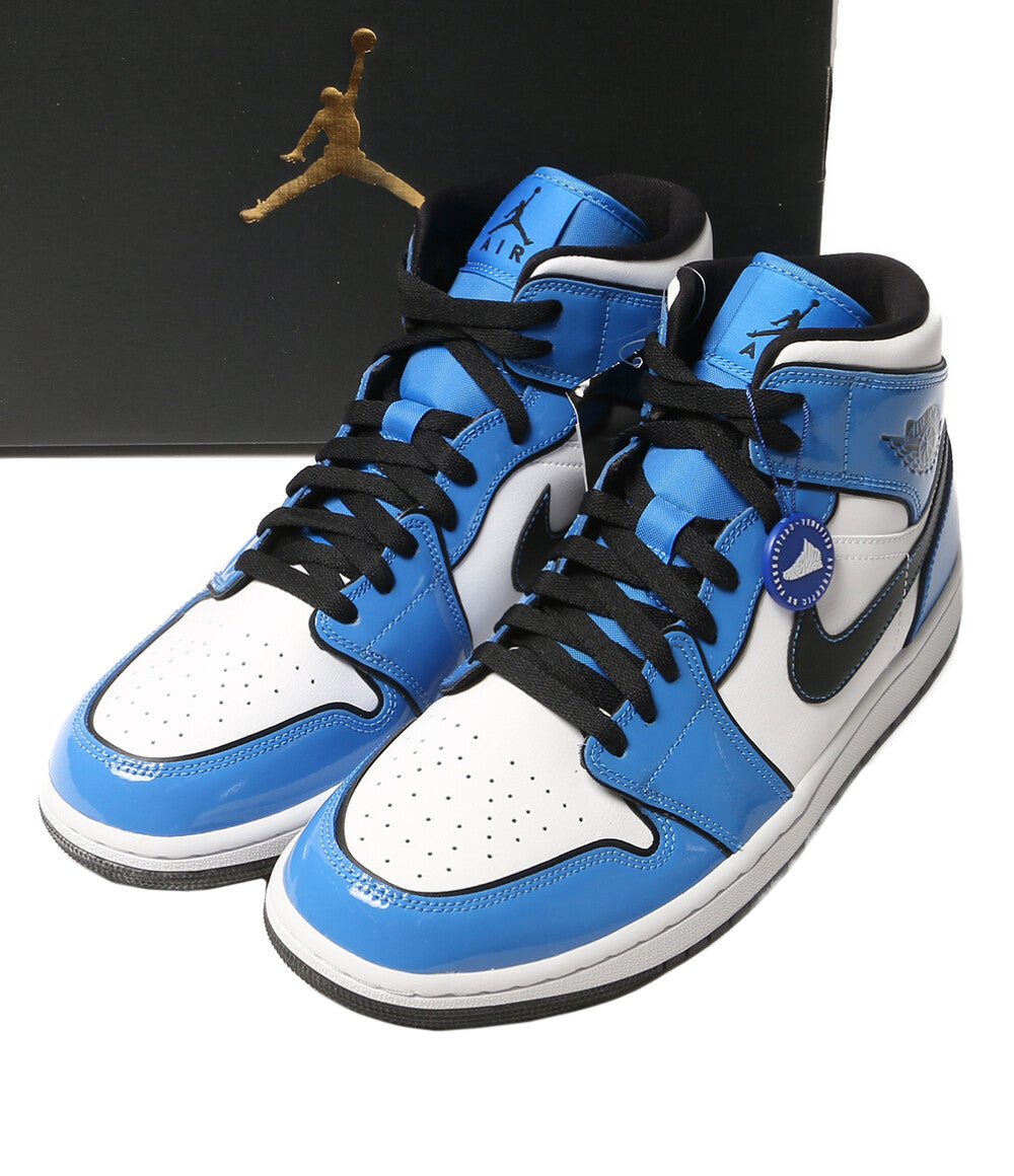 NIKE スニーカー エアジョーダン 1 MID ブルー DD6834-402 メンズ SIZE 28.5cm ナイキ