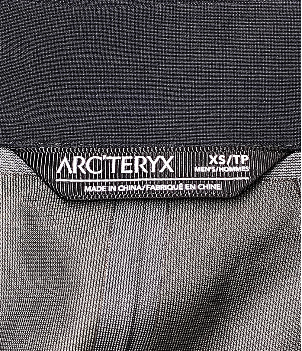ARC’TERYX ナイロンジャケット KEPPEL TRENCHCOAT 19718 BLACK メンズ SIZE XS アークテリクス