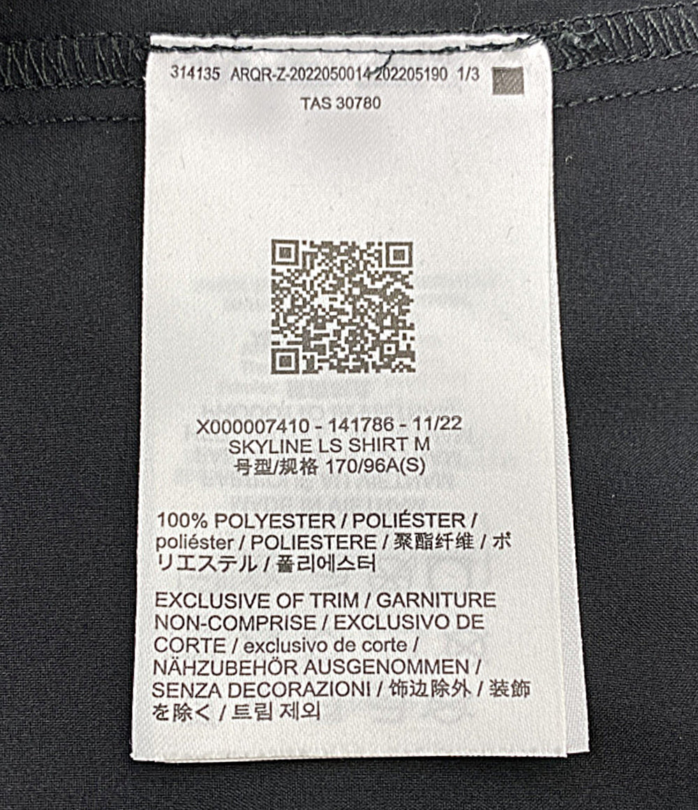 ARC’TERYX 長袖シャツ SKYLINE LS SHIRT X000007410 BLK メンズ SIZE S アークテリクス