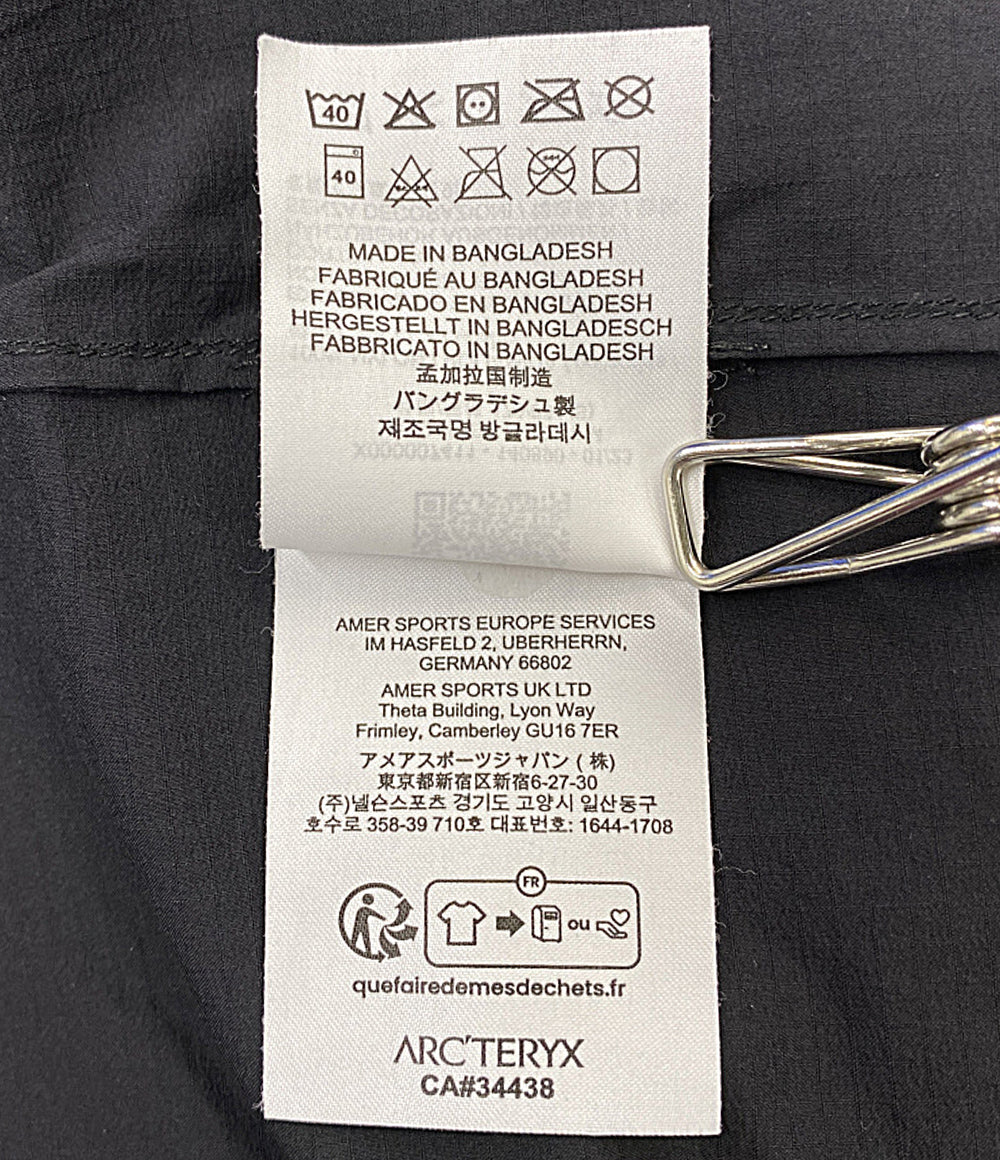 ARC’TERYX ナイロンジャケット SQUAMISH HOODY X000007411 BLK メンズ SIZE S アークテリクス