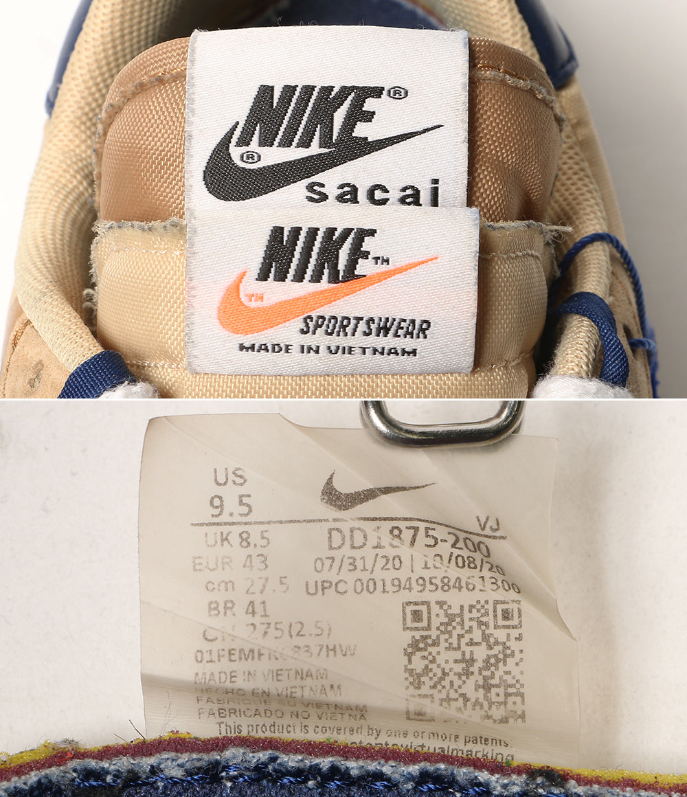 NIKE × sacai サカイ スニーカー VAPORWAFFLE DD1875-200 メンズ SIZE 27.5cm ナイキ