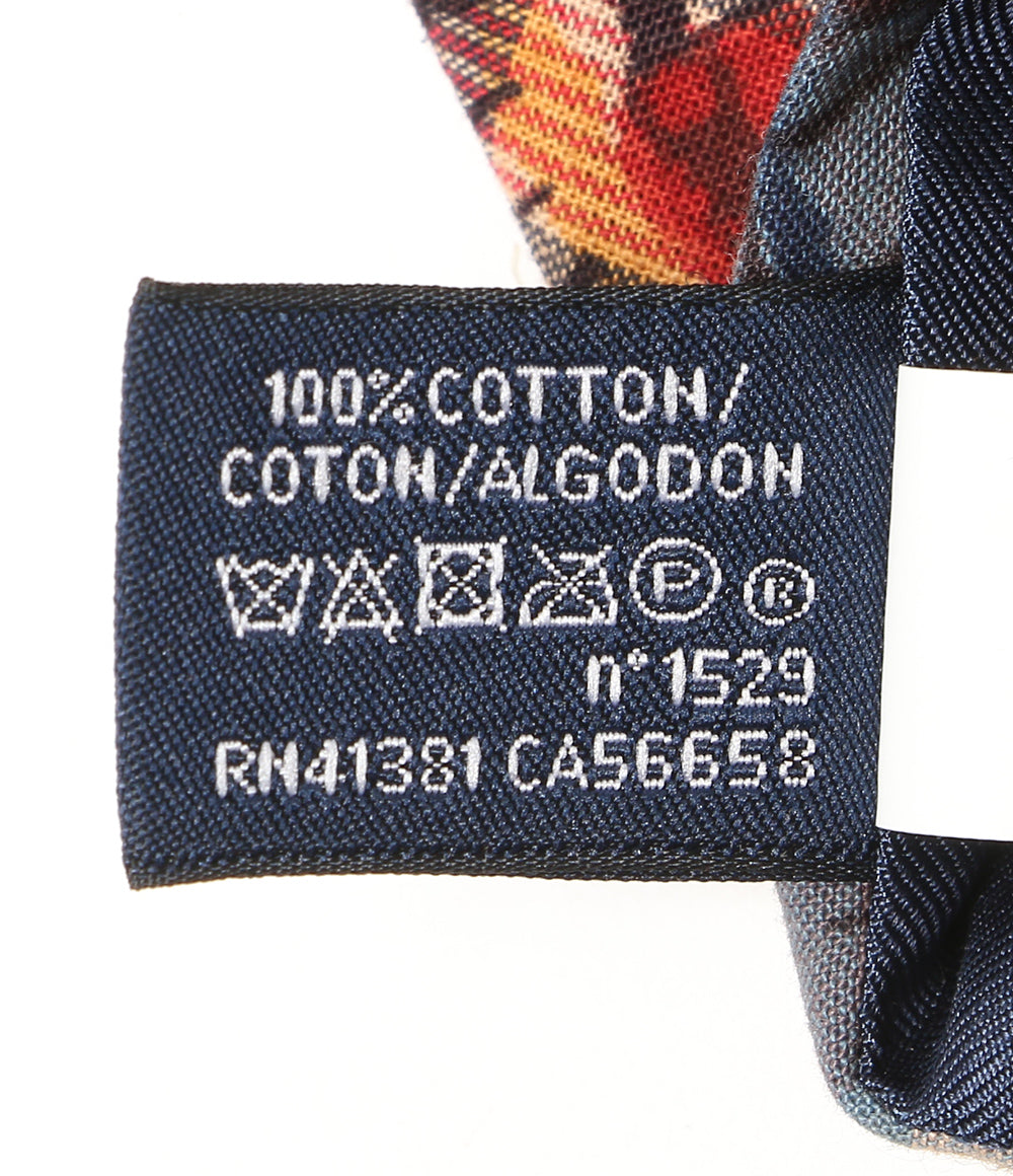 美品 POLO RALPH LAUREN ネクタイ パッチワーク マドラス コットン メンズ ポロ・ラルフローレン