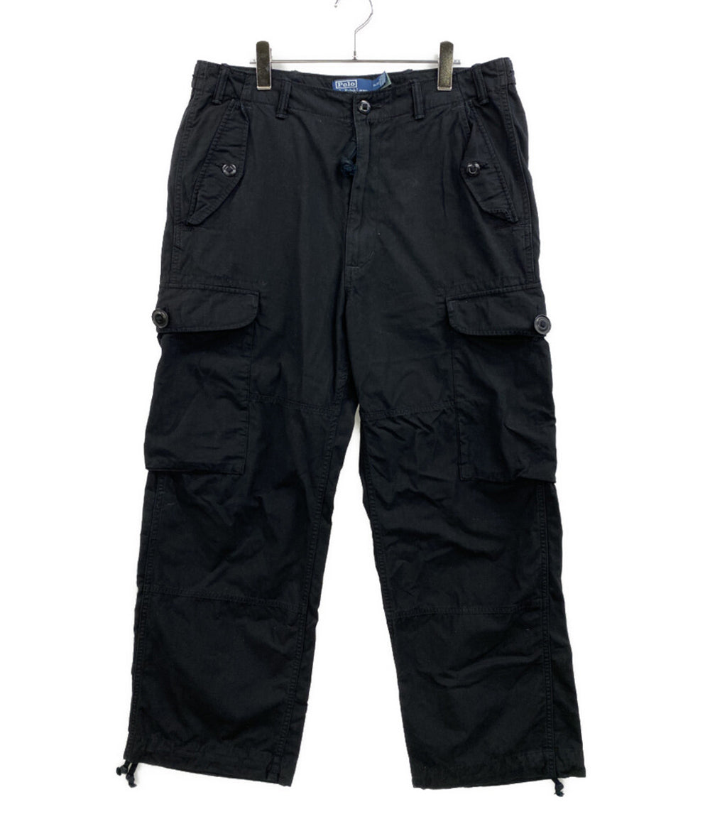 POLO RALPH LAUREN ビックカーゴパンツ RIP STOP ブラック メンズ SIZE 34/32 ポロ・ラルフローレン