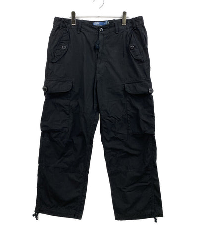 POLO RALPH LAUREN ビックカーゴパンツ RIP STOP ブラック メンズ SIZE 34/32 ポロ・ラルフローレン