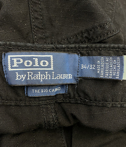 POLO RALPH LAUREN ビックカーゴパンツ RIP STOP ブラック メンズ SIZE 34/32 ポロ・ラルフローレン