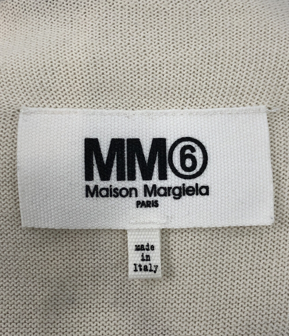 MM6 Maison Margiela ロングカーディガン グレー イタリア製 レディース SIZE S エムエムシックス