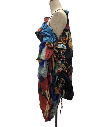 ISSEY MIYAKE 変形ワンピース マルチカラー IM01FH051 レディース SIZE 2 イッセイミヤケ