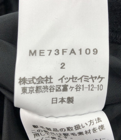 ISSEY MIYAKE MEN スタンドカラーコート ME73FA109 ブラック メンズ SIZE 2 イッセイミヤケ メン