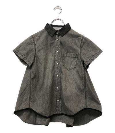 sacai luck 半袖シャツ グレー 14SSLU723 レディース SIZE 2 サカイラック