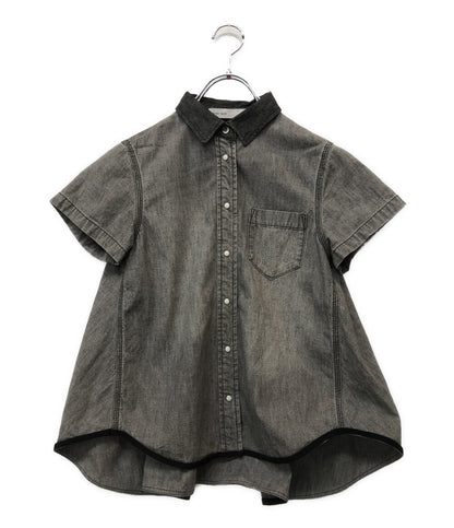 sacai luck 半袖シャツ グレー 14SSLU723 レディース SIZE 2 サカイラック