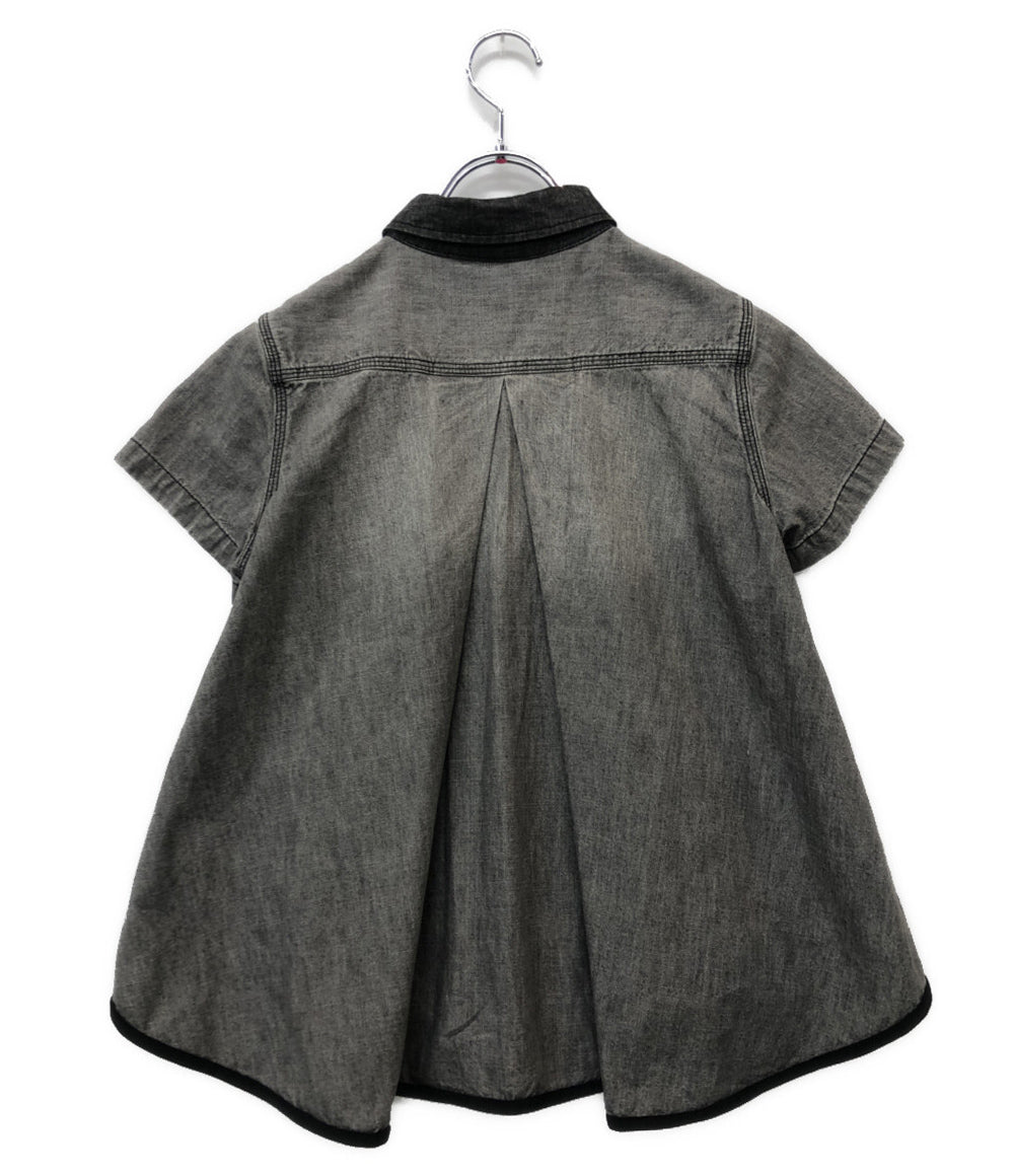 sacai luck 半袖シャツ グレー 14SSLU723 レディース SIZE 2 サカイラック