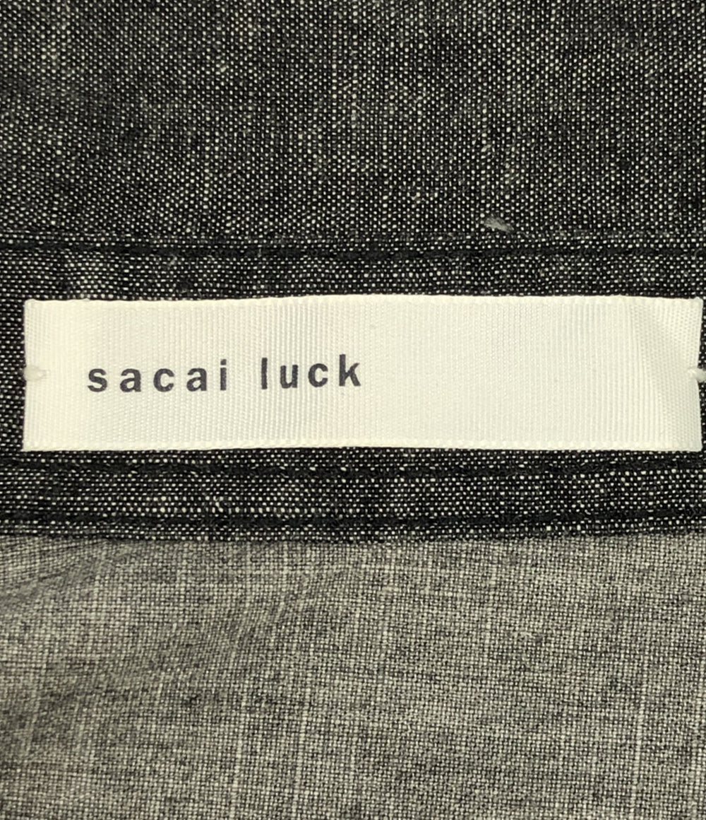 sacai luck 半袖シャツ グレー 14SSLU723 レディース SIZE 2 サカイラック