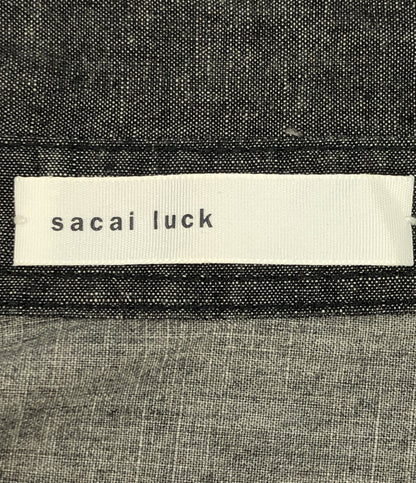 sacai luck 半袖シャツ グレー 14SSLU723 レディース SIZE 2 サカイラック