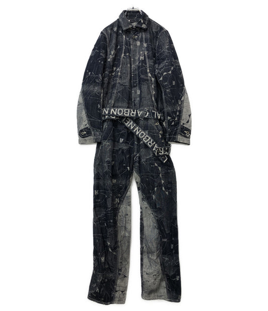 A-POC ABLE ISSEY MIYAKE ジャンプスーツ 08SS 総柄 ME81FI008 メンズ SIZE 1 エイポックエイブル イッセイミヤケ