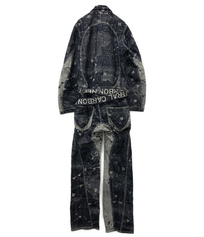 A-POC ABLE ISSEY MIYAKE ジャンプスーツ 08SS 総柄 ME81FI008 メンズ SIZE 1 エイポックエイブル イッセイミヤケ