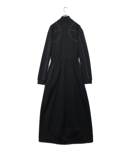 Y-3 長袖ワンピース ハーフジップ クラシック トラックドレス HA6299 レディース SIZE XS ワイスリー