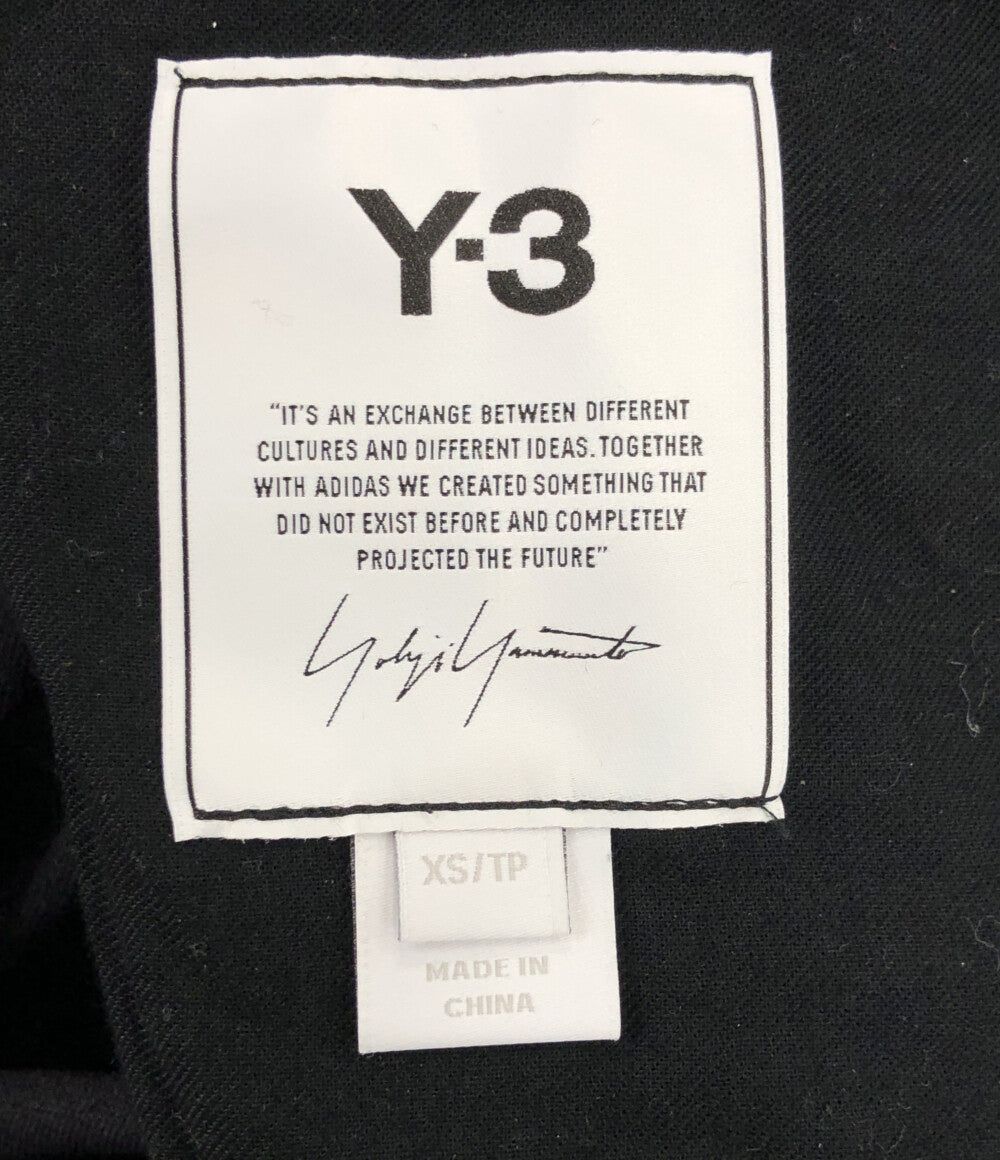 Y-3 長袖ワンピース ハーフジップ クラシック トラックドレス HA6299 レディース SIZE XS ワイスリー