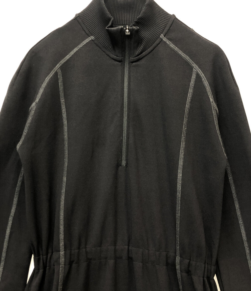 Y-3 長袖ワンピース ハーフジップ クラシック トラックドレス HA6299 レディース SIZE XS ワイスリー