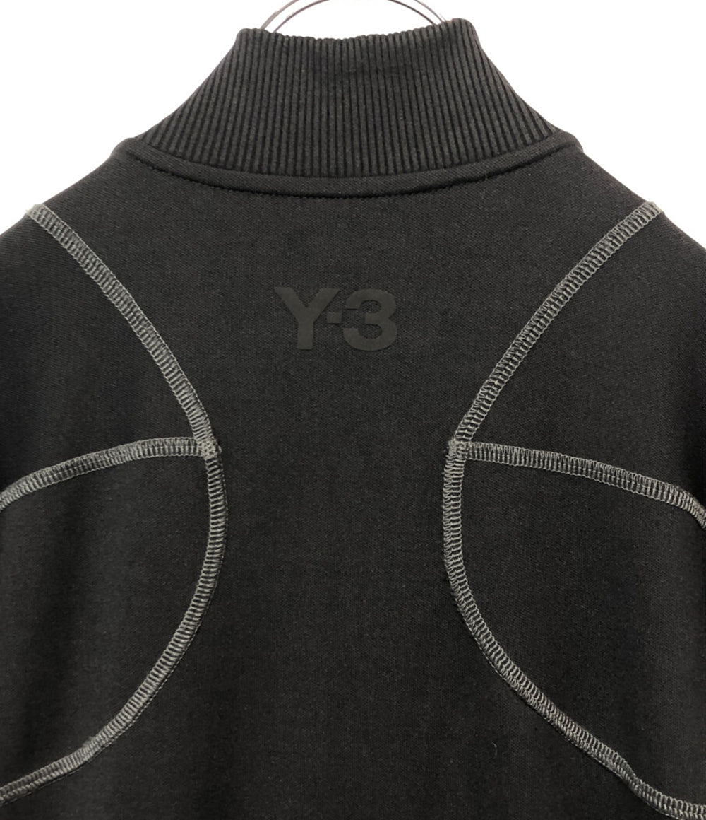 Y-3 長袖ワンピース ハーフジップ クラシック トラックドレス HA6299 レディース SIZE XS ワイスリー