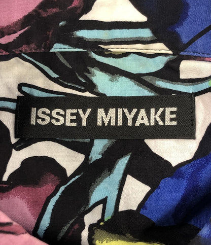 ISSEY MIYAKE 長袖シャツ 花柄 メンズ SIZE 2 イッセイミヤケ