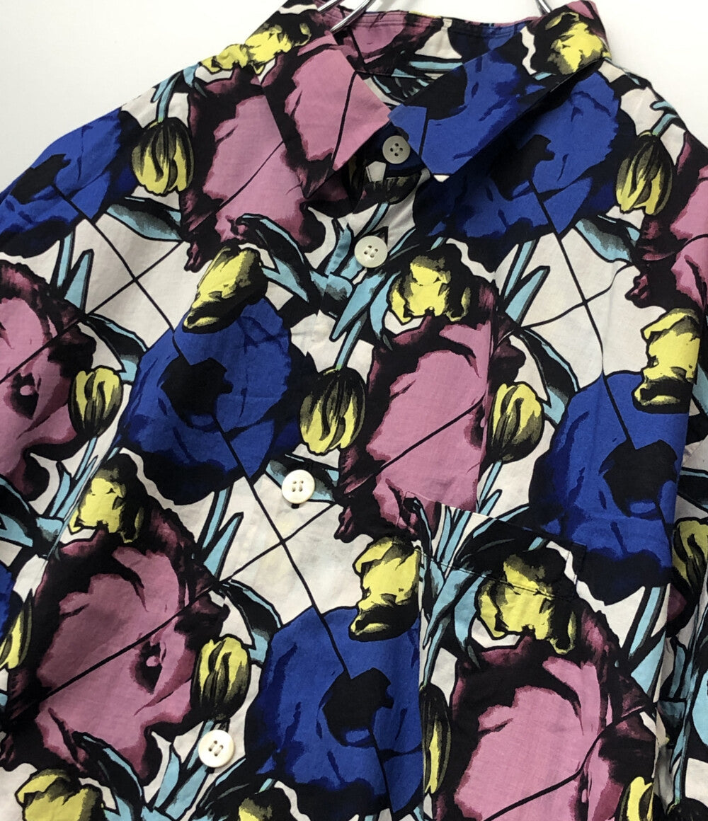 ISSEY MIYAKE 長袖シャツ 花柄 メンズ SIZE 2 イッセイミヤケ