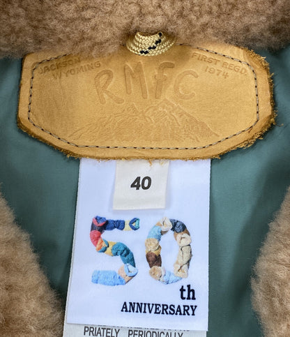 美品 Rocky Mountain Featherbed ダウンベスト CHRISTY VEST 50周年 KHAKI 200-242-02 メンズ SIZE 40 ロッキーマウンテンフェザーベッド