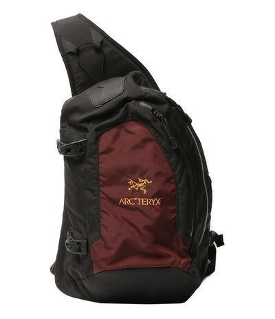 ARC’TERYX ボディバッグ 12年製 クイバー ブラック×バーガンディー 廃版モデル メンズ アークテリクス