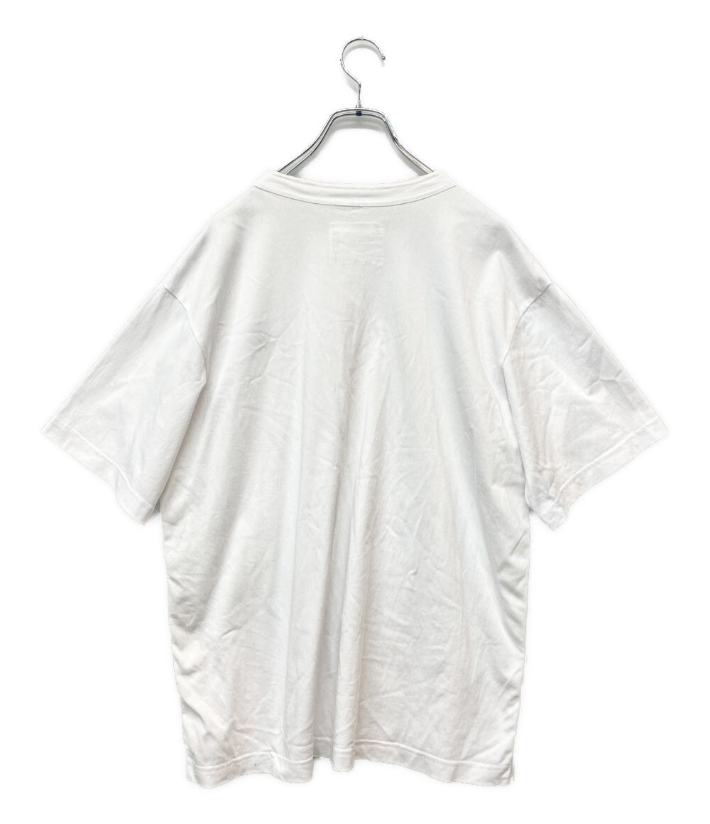 sacai 半袖Ｔシャツ ロゴ刺繍 ホワイト コットン SCM-336 26SS メンズ SIZE 1 サカイ